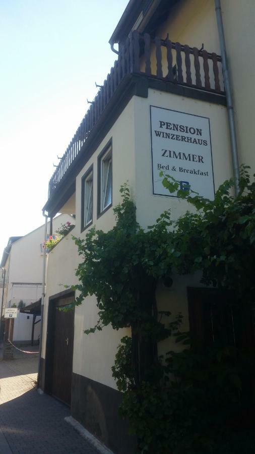 Hotel Pension Winzerhaus Bacharach Eksteriør billede